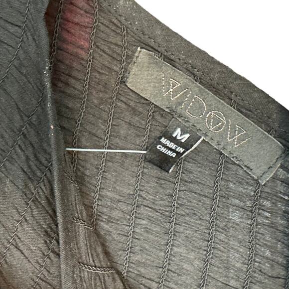 NWT Dolls Kill x House of Widow Lace Tiered Maxi Dress - Picture 5 of 12